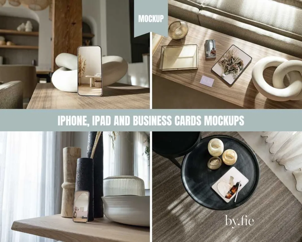 Mockup Bundle mockups devices Mockup phone ipad businesscards