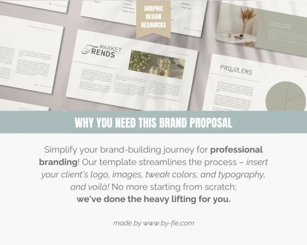 business proposal logo design identity adobe collection brand guidelines do it yourself brand proposal mockup Brand Proposal Design Professional Branding Template Time-saving Brand Pitch project proposal template proposal business brand pitch