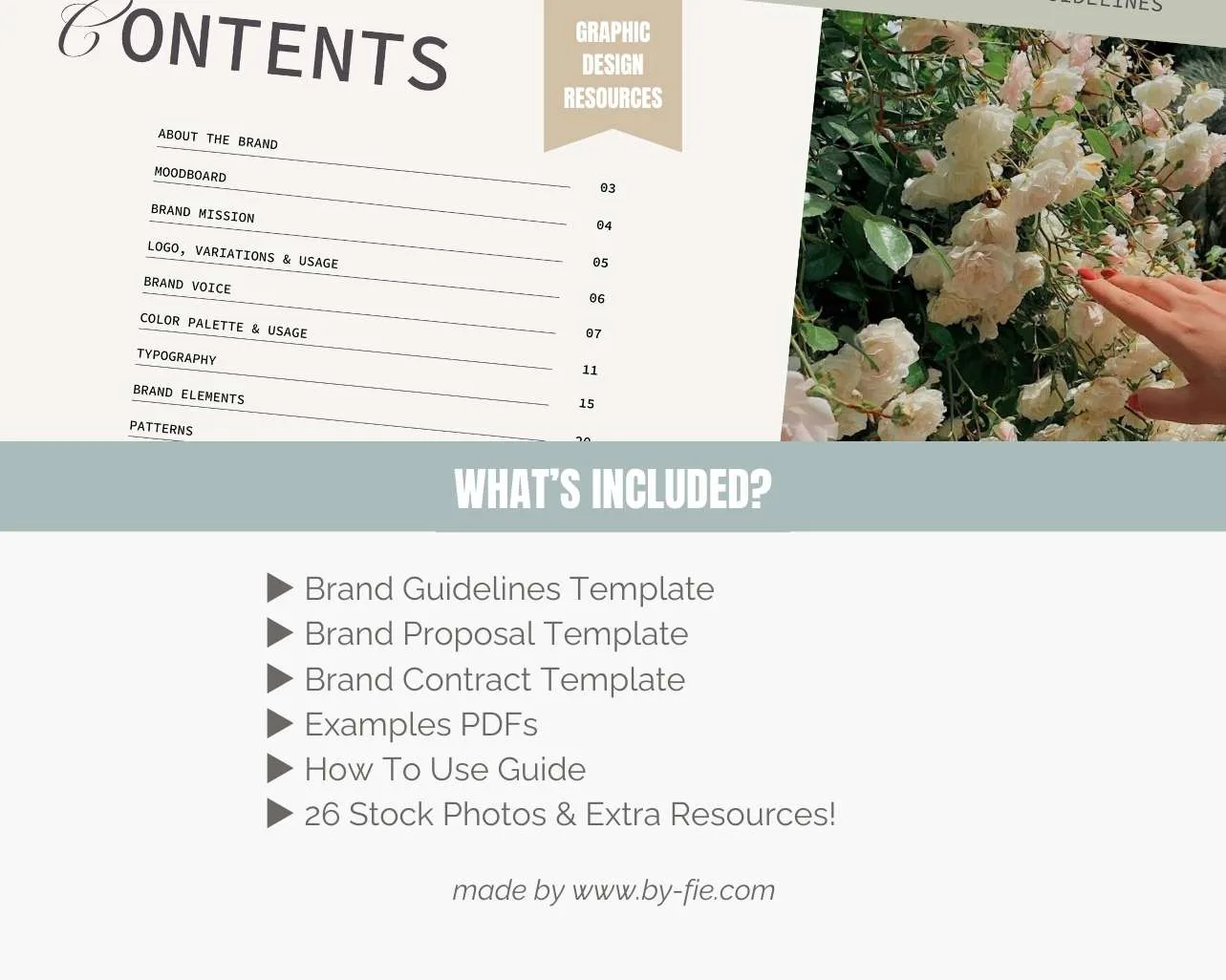 Bundle Graphic Design Contract Template Graphic Design Resources