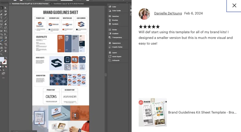Review graphic design resources