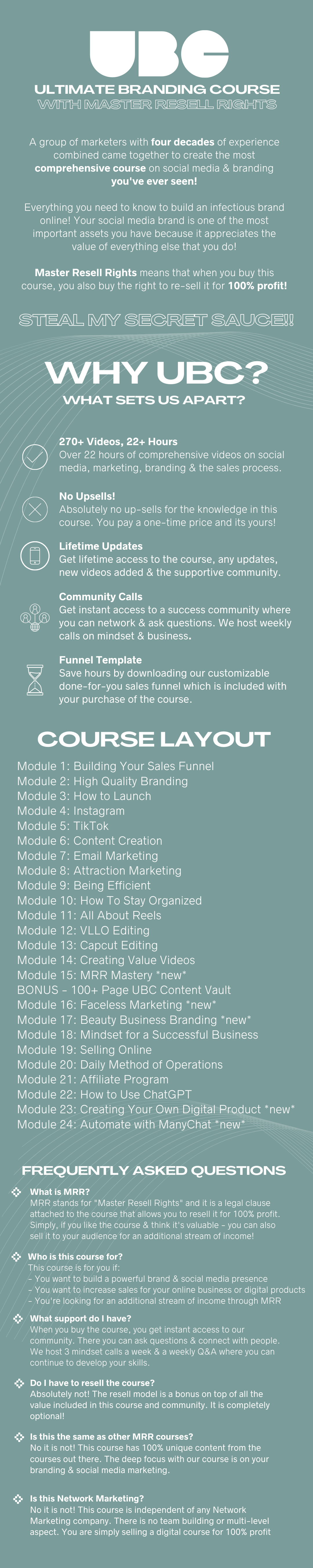 UBC Ultimate Branding Course